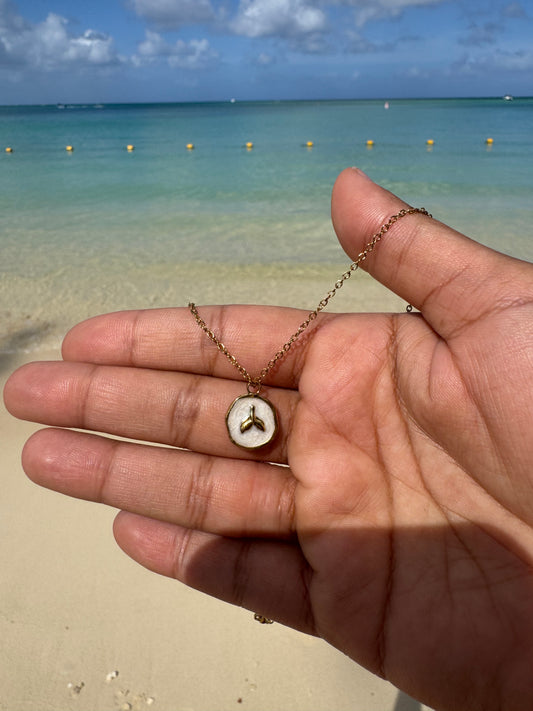 Collier en acier Inoxydable | Sirène doré