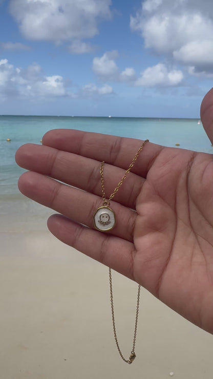 Collier doré baby 🐙 | Acier inoxydable