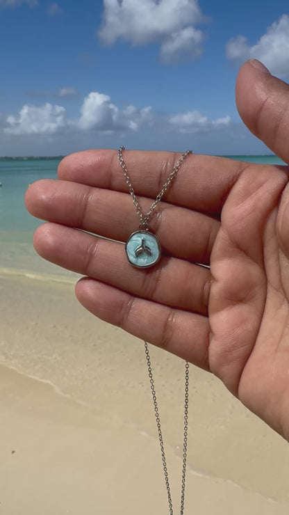 Collier argenté sirène | ACIER inoxydable